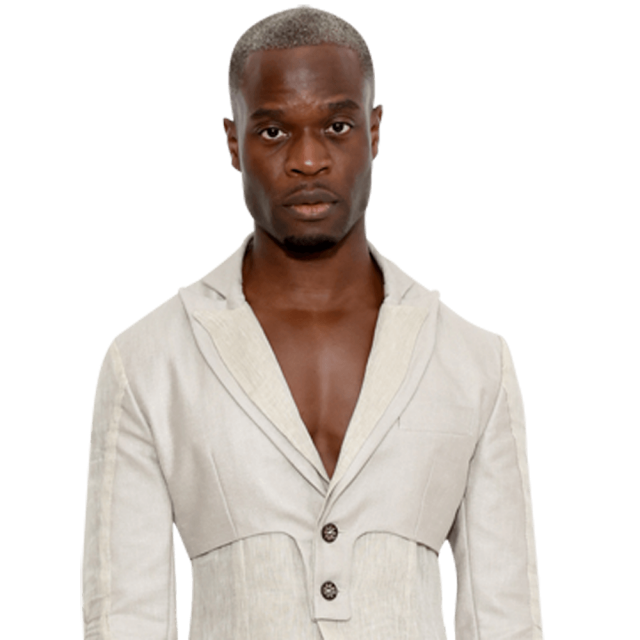 Emmanuel Imani (Smart Outfit) Half Body Buddy Cutout