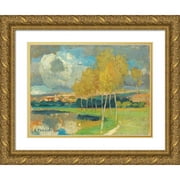 Emmanuel-Philips Fox 24x19 Gold Ornate Framed and Double Matted Museum Art Print Titled - Landscape