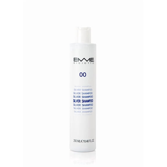 00 Silver Shampoo 250 ml - Blonde & Gray Hair Toner