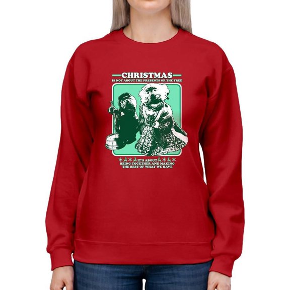 Emmet Otter Heartwarming Christmas Togetherness Women's Sweatshirt