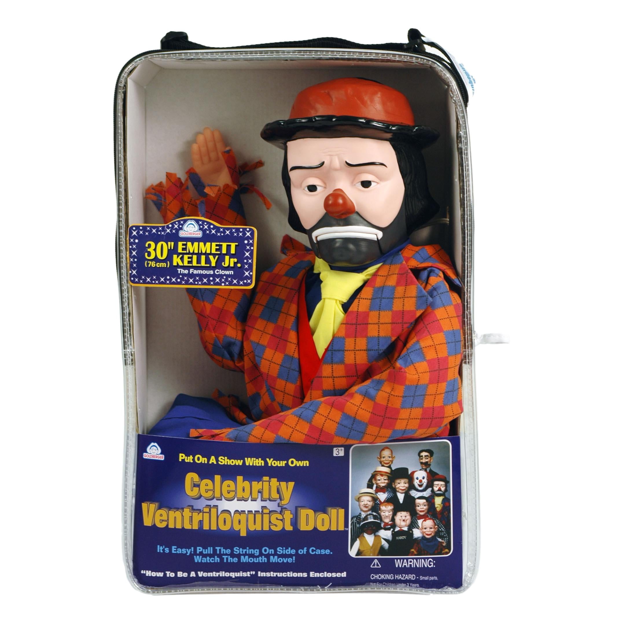 Limited Edition Emmett Kelly Jr Clown Sitting on Box, #'d