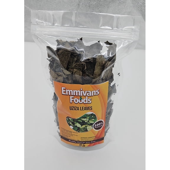 Emmivans Sun dried Uziza leaves Piper Guineense  1.5oz