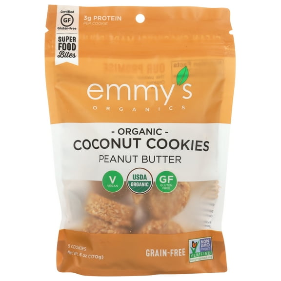 Emmy'S Organics Organic Coconut, 6 Oz