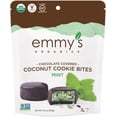 thumbnail image 1 of Emmy's, Cookie Bite Coconut Chocolate Covered Mint Organic, 3.5 Ounce (Pack of 6), 1 of 3