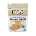 thumbnail image 1 of Emmy's Organics Classic Coconut Cookies Vegan Grain-Free Vanilla Bean 6 oz Pack of 2, 1 of 4