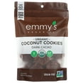 thumbnail image 1 of Emmy's Organics Dark Cacao Coconut Cookies, 6 Oz, Pack Of 8, 1 of 2