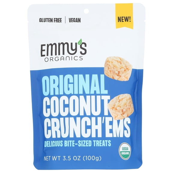 Emmys Organics Original Coconut CrunchEms, 3.5 oz