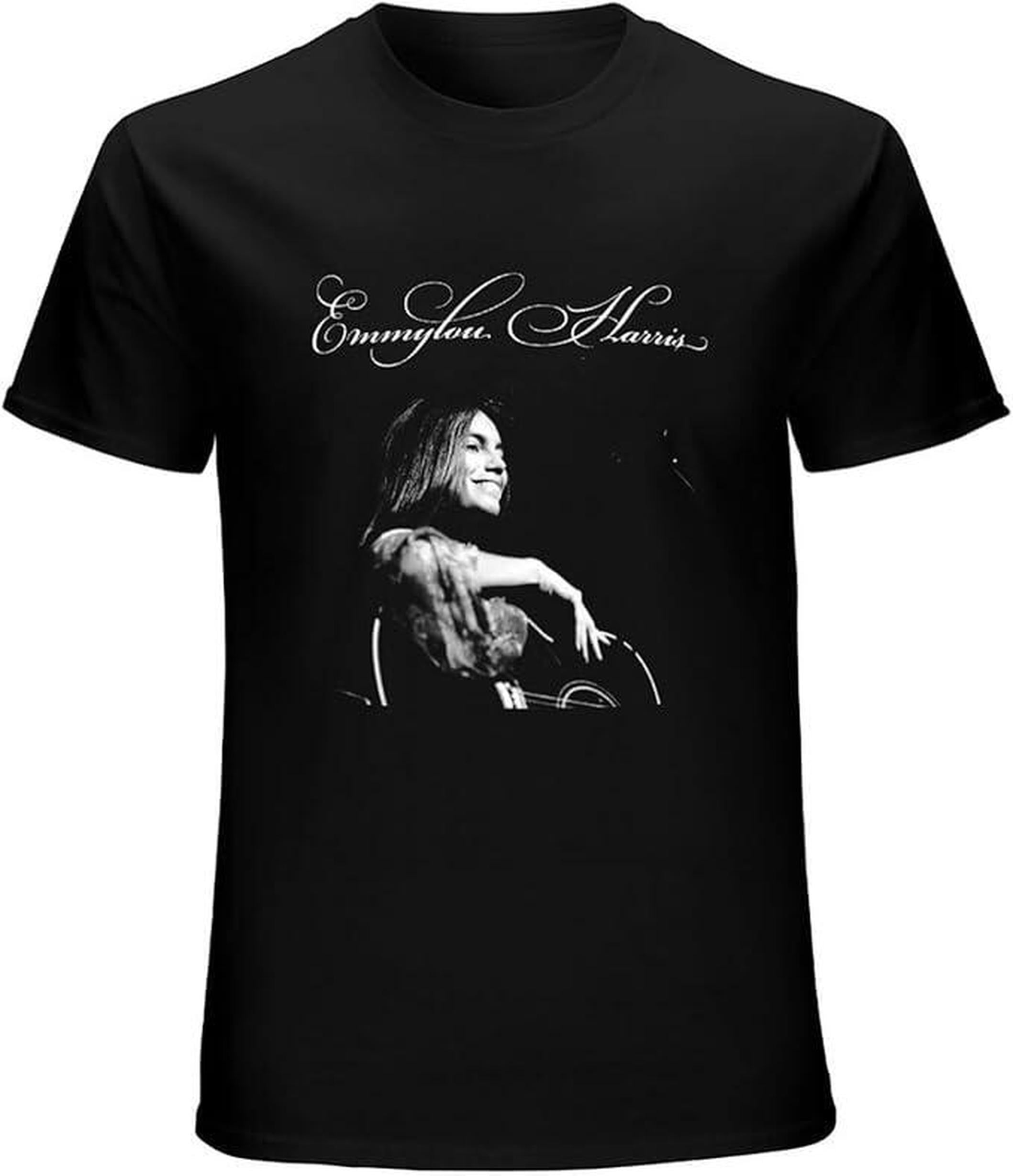 T-shirt Emmylou Harris 1982 Sands Hotel Las Vegas - Jaune - Taille S à 5XL - Neuf Avec étiquette