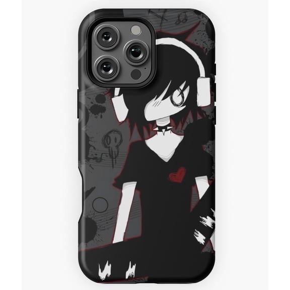Emo Boy Dark Colours Aesthetic Moody Vibe Phone Case for iPhone 11 12 13 14 15 16 17 Pro Max