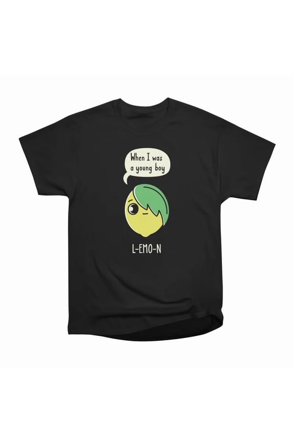 Emo Lemon T-Shirt Tee Gift For Him Merch For Her Apparel For Friend
