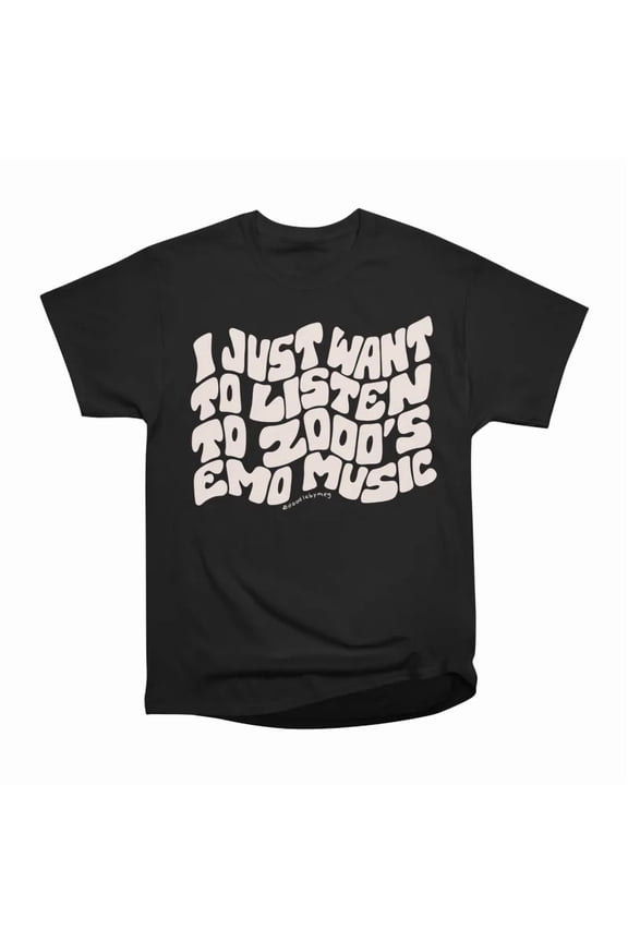Emo Music T-Shirt Tee Gift For Him Merch For Her Apparel For Friend