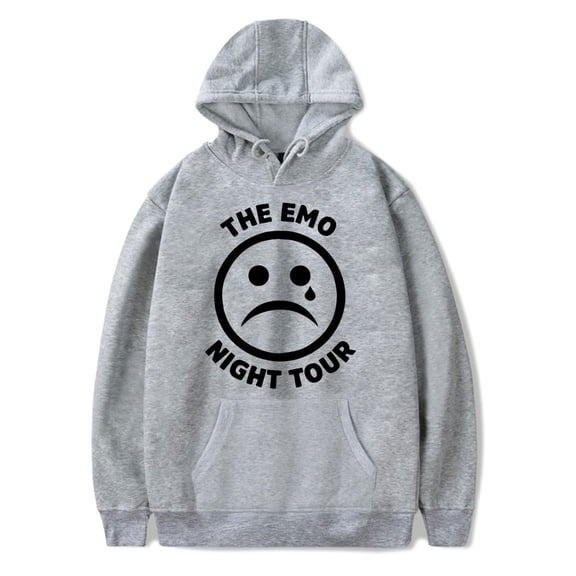 Emo Night Tour  Hooded Drawstring Pocket Sweatshirt Men/women  Hip Hop Pullover