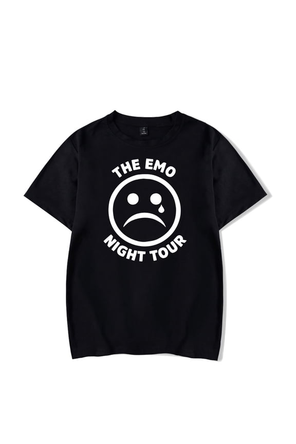 Emo Night Tour  tshirt crewneck short sleeve tshirt men/women hip hop  tops