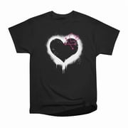Emo heart T-Shirt Tee Gift For Him Merch For Her Apparel For Friend