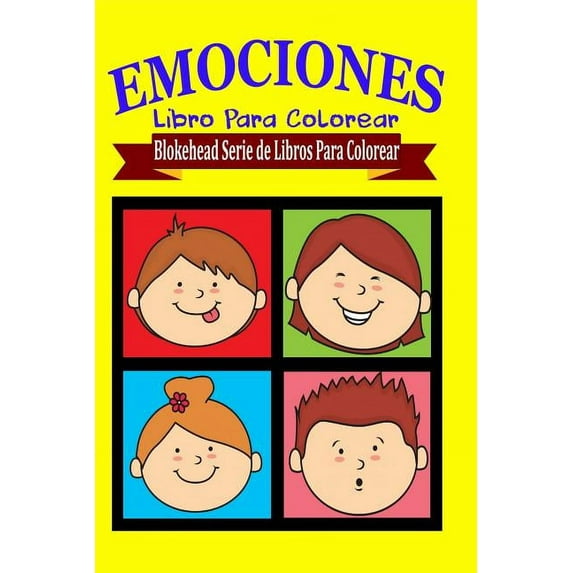 Emociones Libro Para Colorear (Paperback)