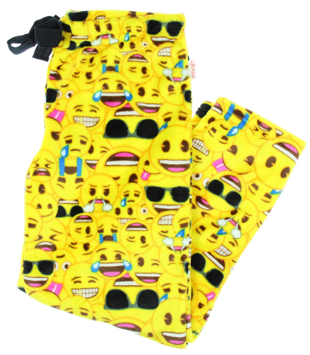 Emoji All Over Superminky Fleece Sleep Pants