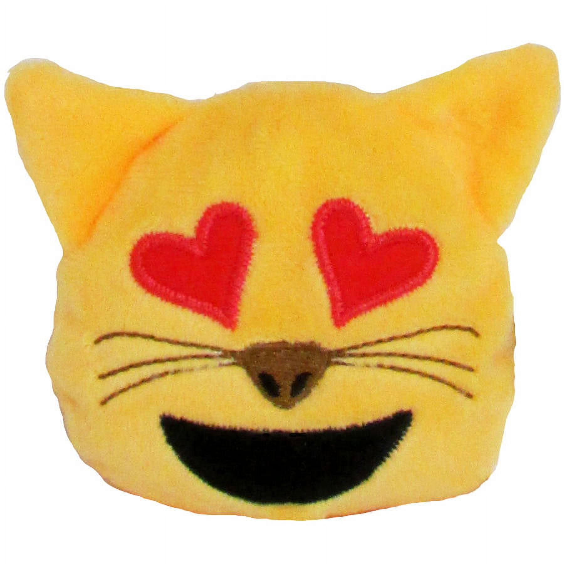 Emoji Bean Bag, Cat With Heart Eyes
