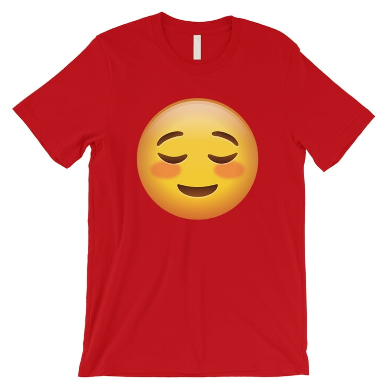 Halloween Emojis Costume Shirt Blushing Smiling Emoticon Halloween Emojis Costume Shirt Blushing Smiling Emoticon