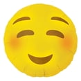 thumbnail image 1 of Emoji Blushing Balloon, 18", 1 of 1