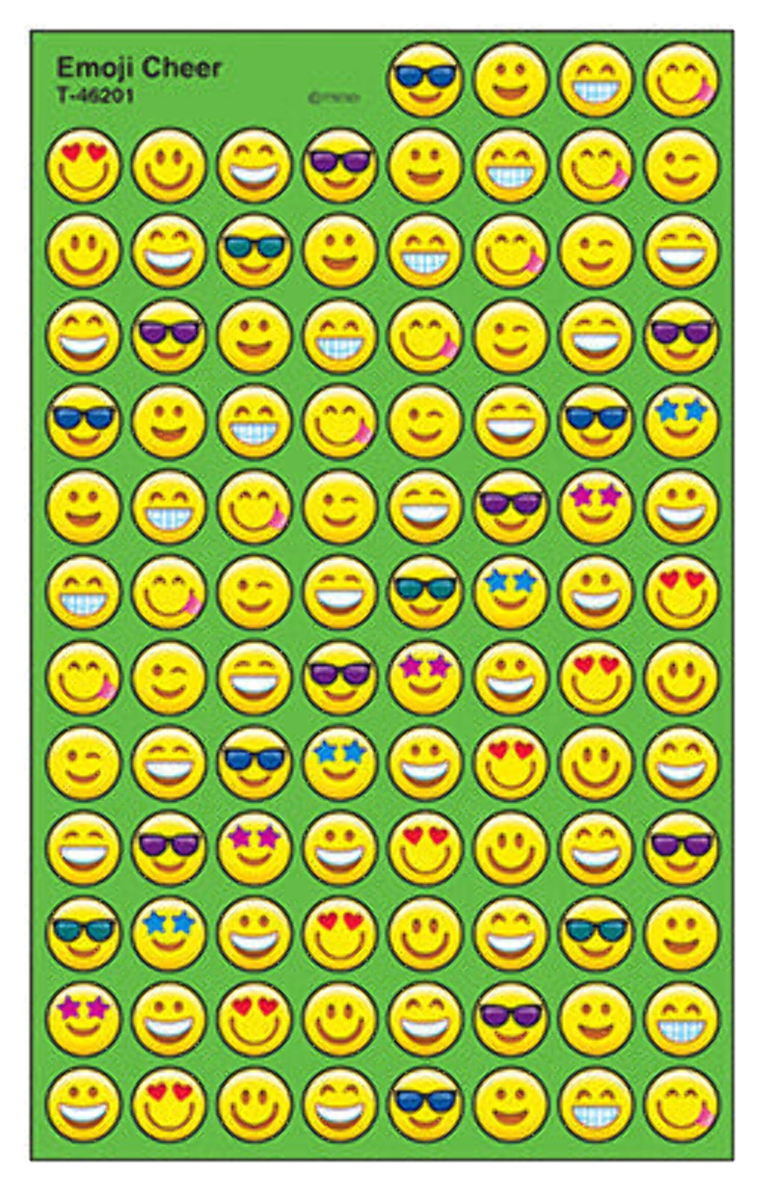 Emoji Cheer superSpots Stickers [T46201] - Walmart.com