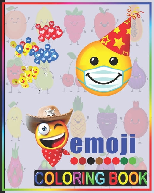 Emoji Coloring Book: A Big Coloring Activity Book with 100 Fun Emoji Coloring Pages for Kids, Boys and Girls (Perfect Gi, (Paperback)