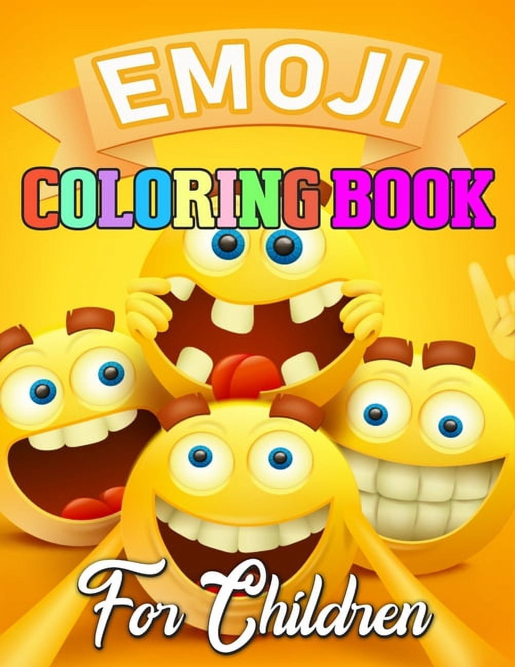 Emoji Coloring Book for Children : Emoji Coloring Book for Girls of ...