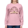 thumbnail image 1 of Emoji Country Club - Bear Emoji Members Graphic Women's Sweatshirt, 1 of 4