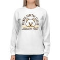 thumbnail image 1 of Emoji Country Club - Bear Emoji Members Graphic Women's Sweatshirt, 1 of 4