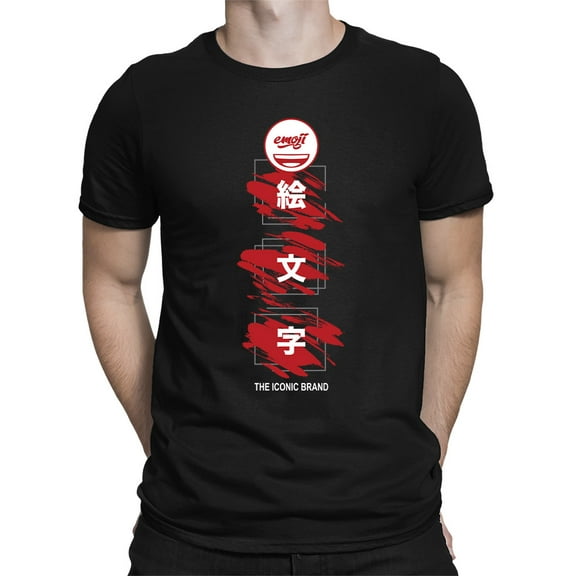 Emoji Kanji Art - The Iconic Brand Graphic Men's T-shirt