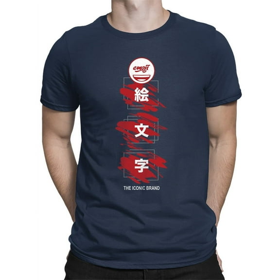 Emoji Kanji Art - The Iconic Brand Graphic Men's T-shirt