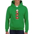 thumbnail image 1 of Emoji Kanji Art - The Iconic Brand Graphic Youth's Hoodie, 1 of 4