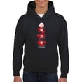 thumbnail image 1 of Emoji Kanji Art - The Iconic Brand Graphic Youth's Hoodie, 1 of 4