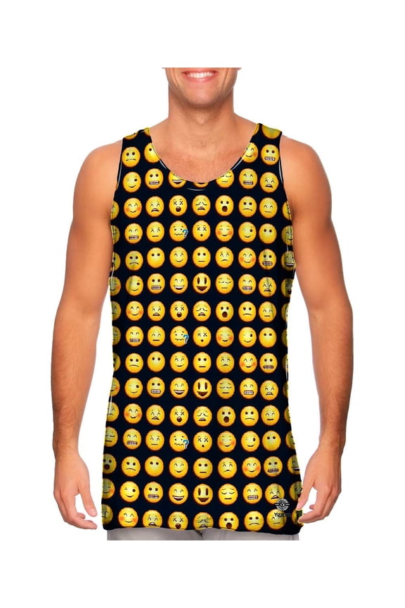 Emoji Me Happy Tank Top