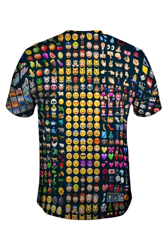 Emoji Party Jumbo Mens T-Shirt All Over Print