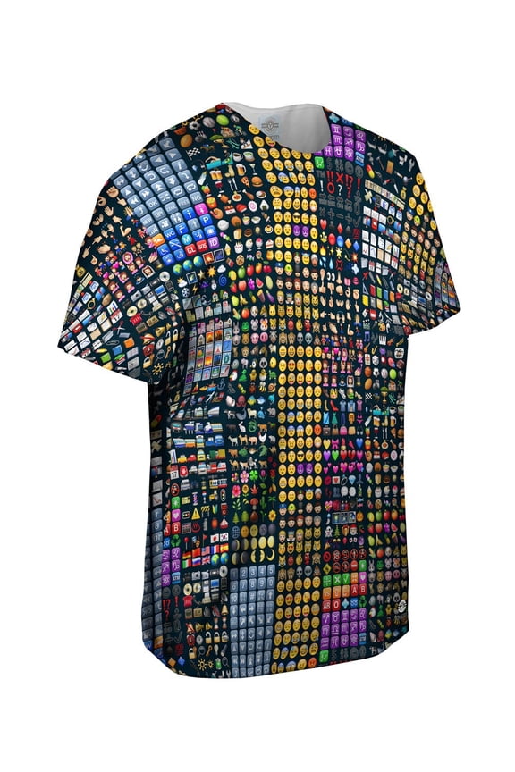 Emoji Party Mens T-Shirt All Over Print