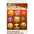 thumbnail image 1 of Emoji Photo Props (8 Count), 1 of 2