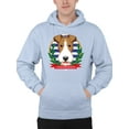 thumbnail image 1 of Emoji Polo Club - Classic Dog Emblem Design Men's Hoodie, 1 of 4