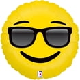 Emoji Sunglasses 18 Inch Mylar Foil Balloon [36265] - Walmart.com