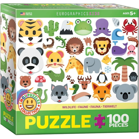 Emoji Wildlife 100 Pc