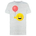 thumbnail image 1 of Emoji With Red Balloon Tee Men's -Image by Shutterstock, 1 of 2