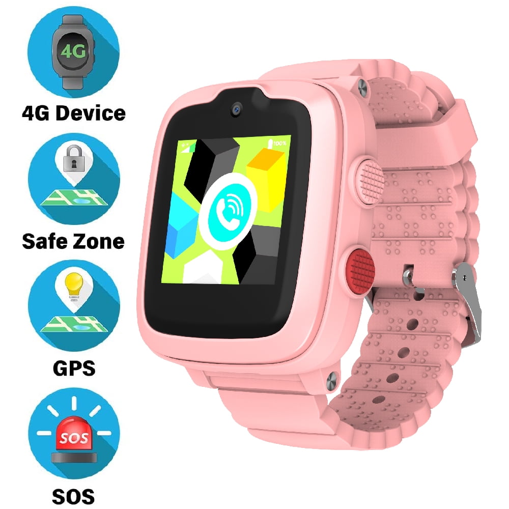 Kids Sonic Pro Smart Watch With GPS, LBS, SOS Button, Audio Calls &  Messages - *BEST SELLER*