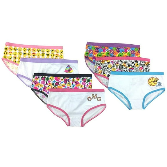 Emojination Big Girls' 7pk Panty