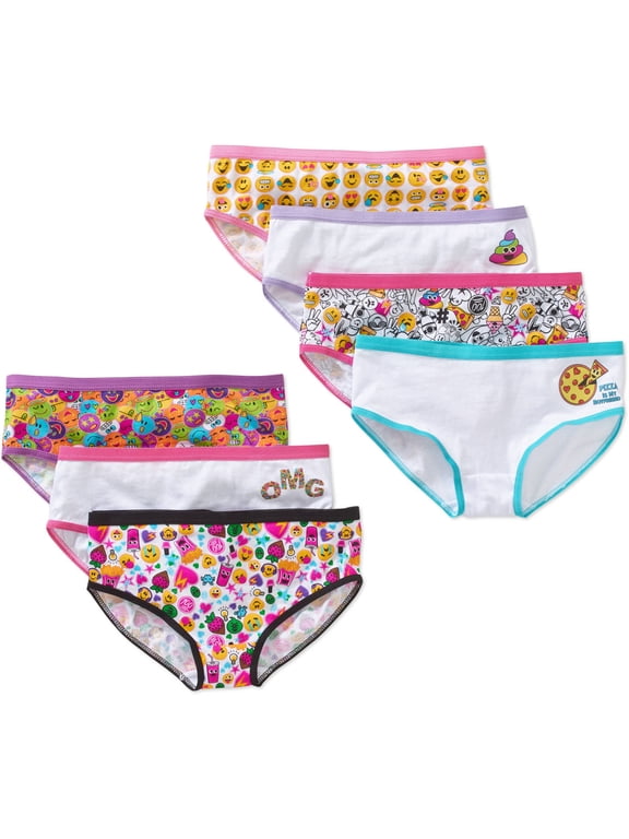 , Girls Underwear, 7 Pack Panties (Little Girls & Big Girls)