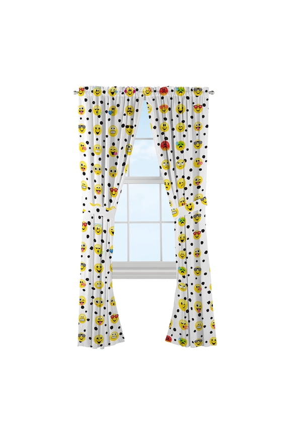 Microfiber Window Panels, Set of 2, 64-inch L