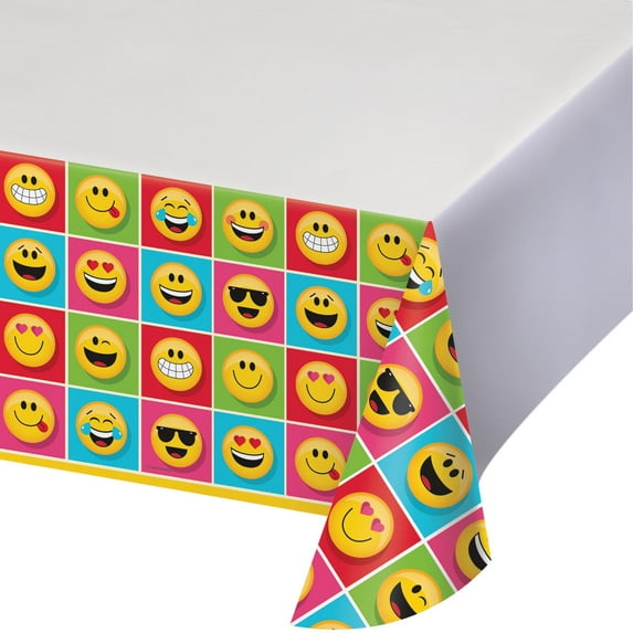 Emojions Plastic Table-cover