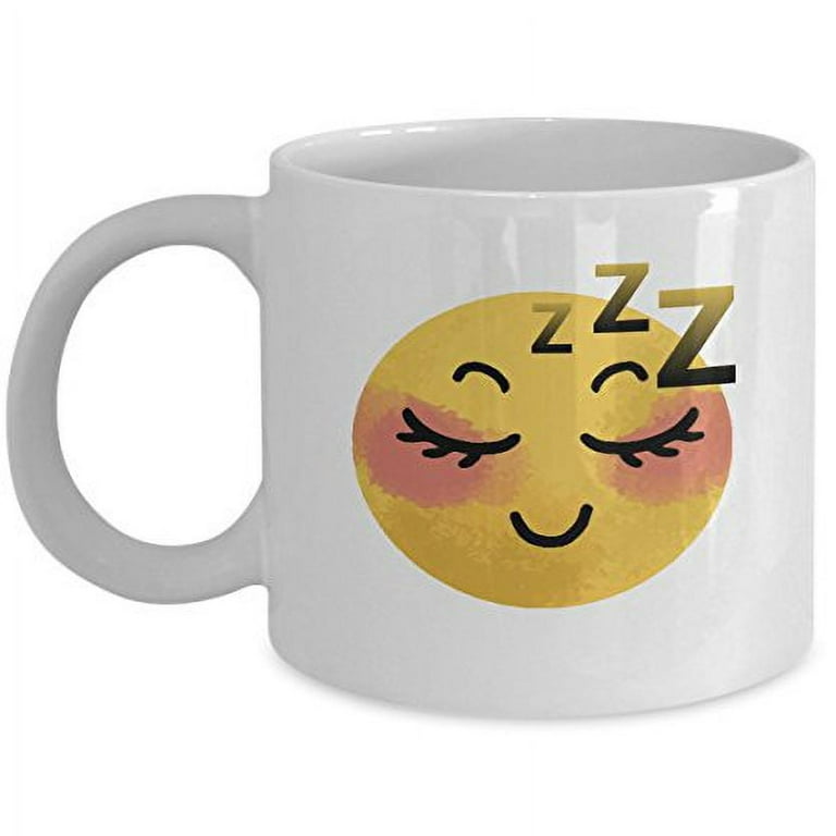 Sleep 11 oz Coffee Mug - Zzz White Ceramic Gift - Walmart.com