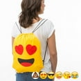 thumbnail image 1 of Emojis Drawstring Bag Backpack, 1 of 8