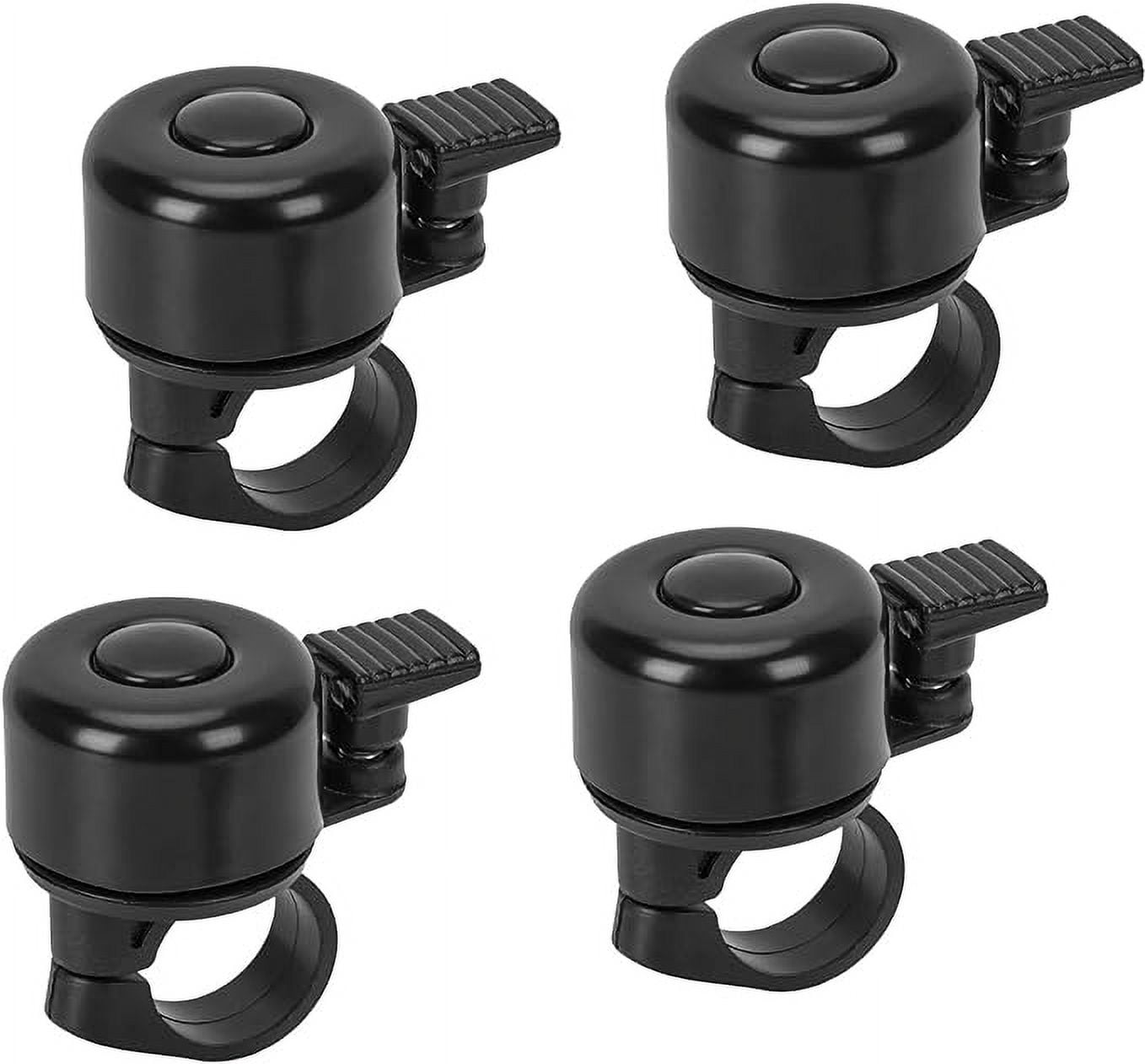 Emoly Aluminum Alloy Bicycle Bells, 4 Packs Upgraded Version Bike Bells