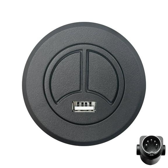 Emomo 2 Button 5 Pin Switch Hand Control Model RemoP10 Replacement with USB for Power Recliner