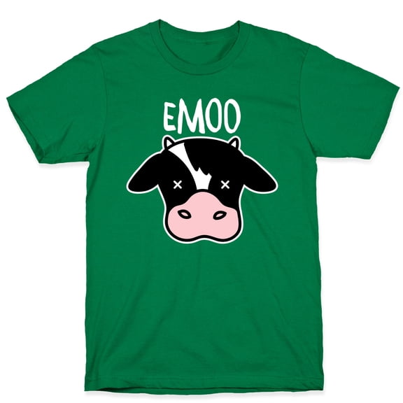 Emoo Emo Cow Tee Shirt Sweatshirt Hoodie